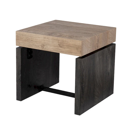 Table d'appoint bicolore Hedgefield de SEI Furniture