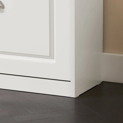 SoBuy FSR82-LW, banc de rangement pour chaussures d'entrée avec tiroir rabattable