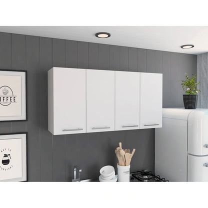 Armoire murale FM Furniture Sitka, deux compartiments spacieux