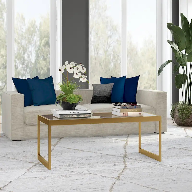 Table basse rectangulaire Ezra de 45 pouces de large