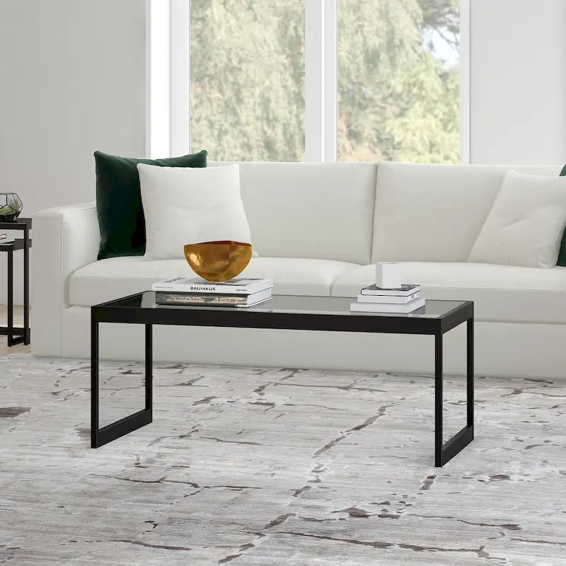 Table basse rectangulaire Ezra de 45 pouces de large