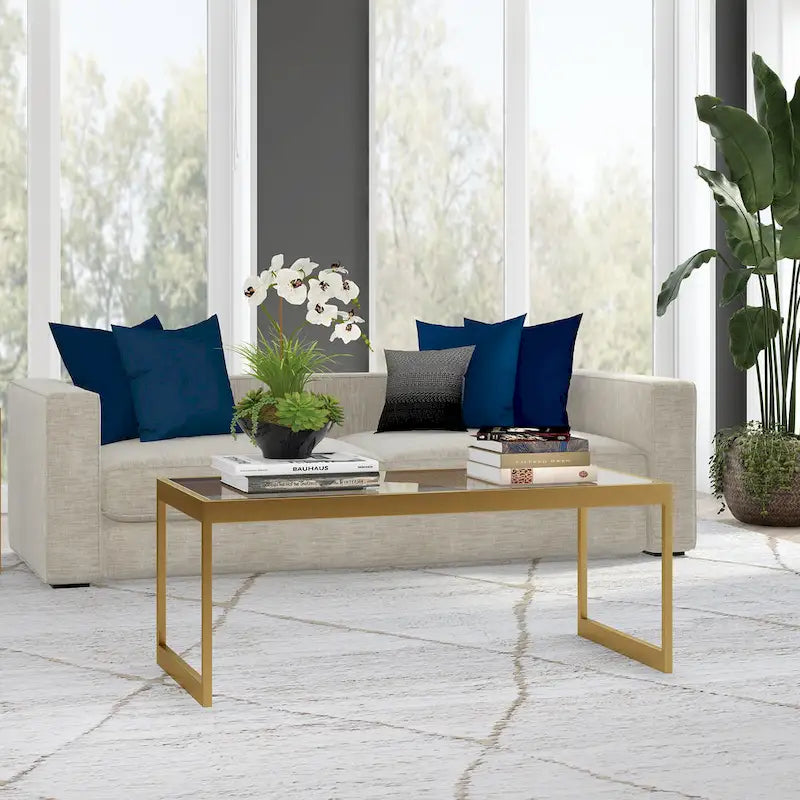 Table basse rectangulaire Ezra de 45 pouces de large