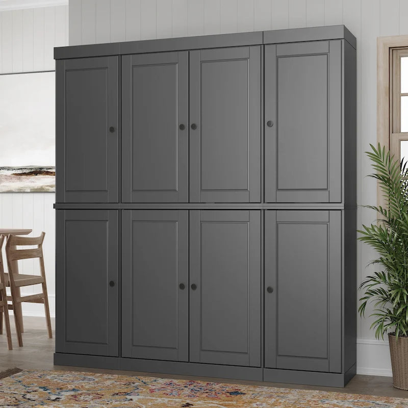 Buffet de cuisine en bois massif 100 % par Palace Imports - 65 x 71,5