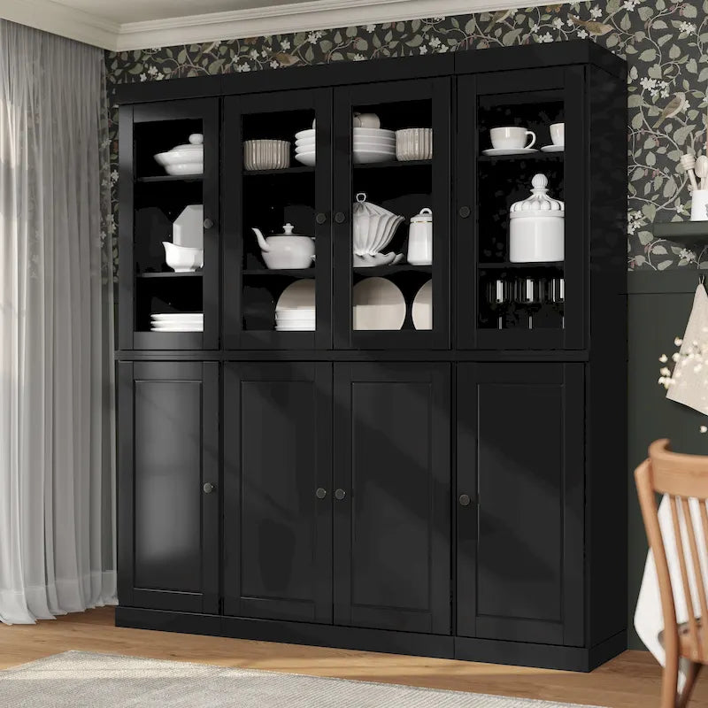 Buffet de cuisine en bois massif 100 % par Palace Imports - 65 x 71,5