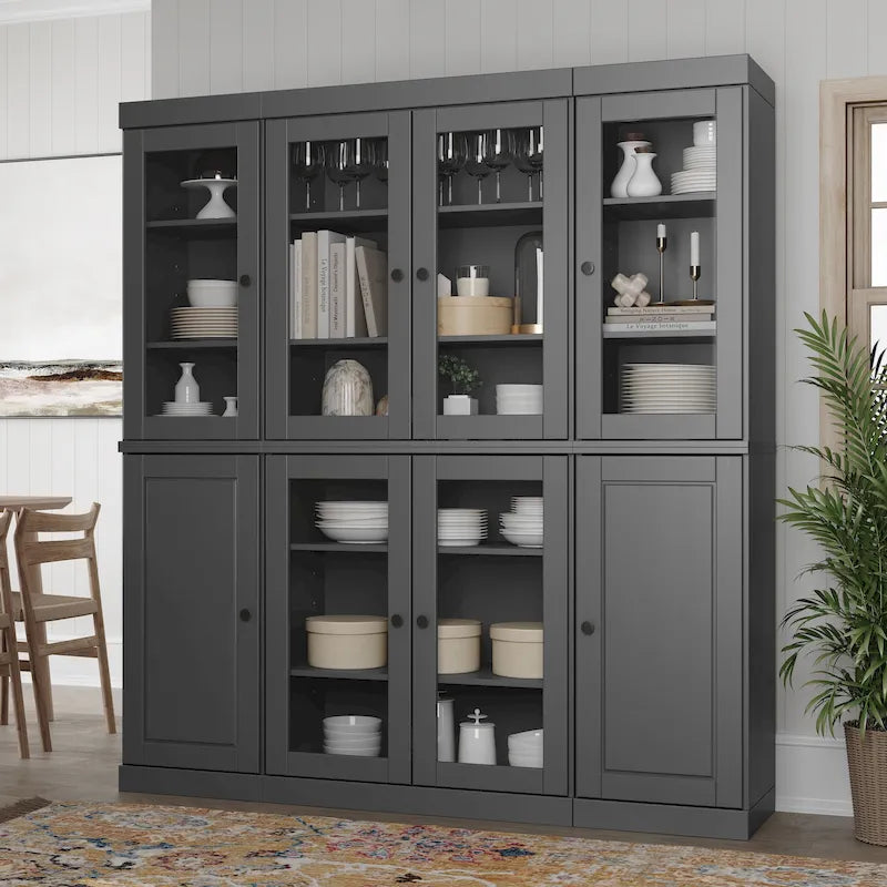 Buffet de cuisine en bois massif 100 % par Palace Imports - 65 x 71,5
