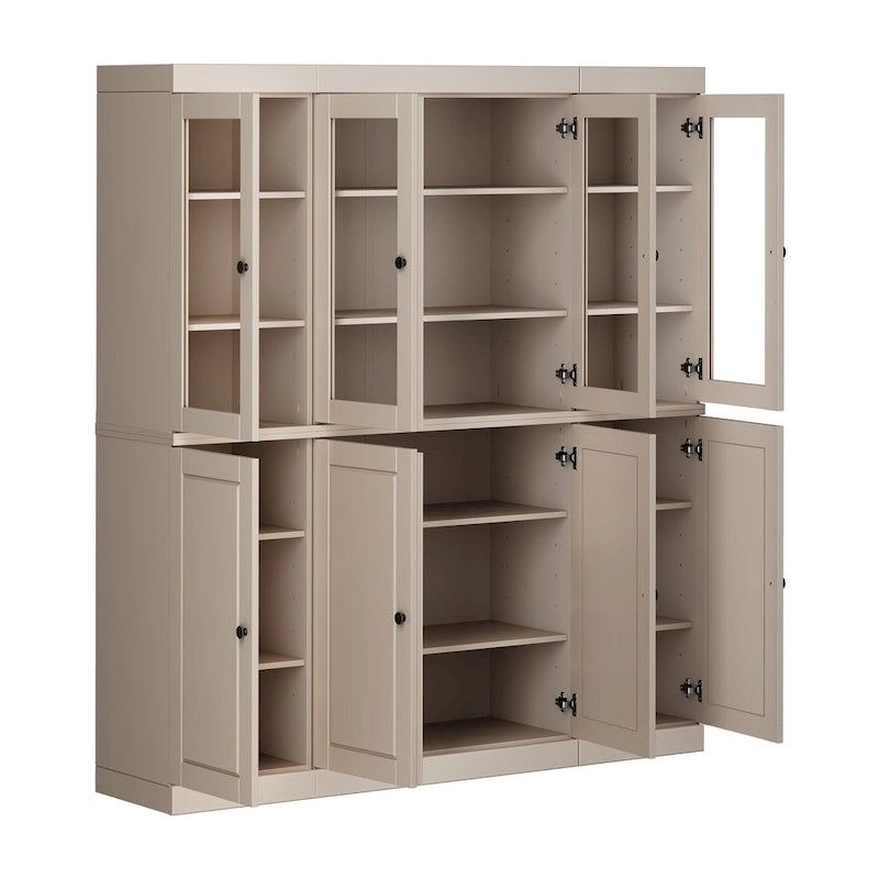 Buffet de cuisine en bois massif 100 % par Palace Imports - 65 x 71,5