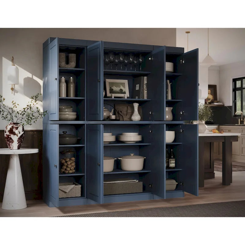 Buffet de cuisine en bois massif 100 % par Palace Imports - 65 x 71,5