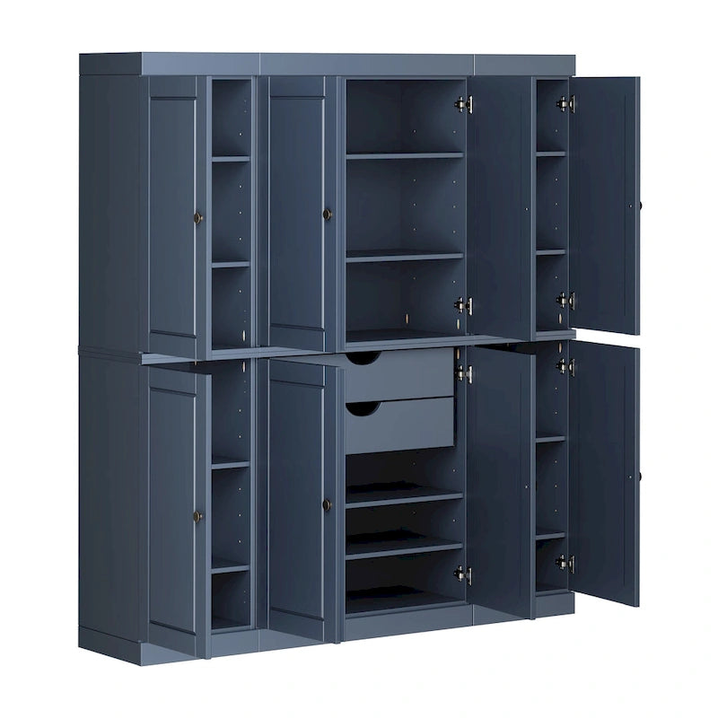 Buffet de cuisine en bois massif 100 % par Palace Imports - 65 x 71,5
