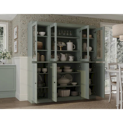 Buffet de cuisine en bois massif 100 % par Palace Imports - 65 x 71,5