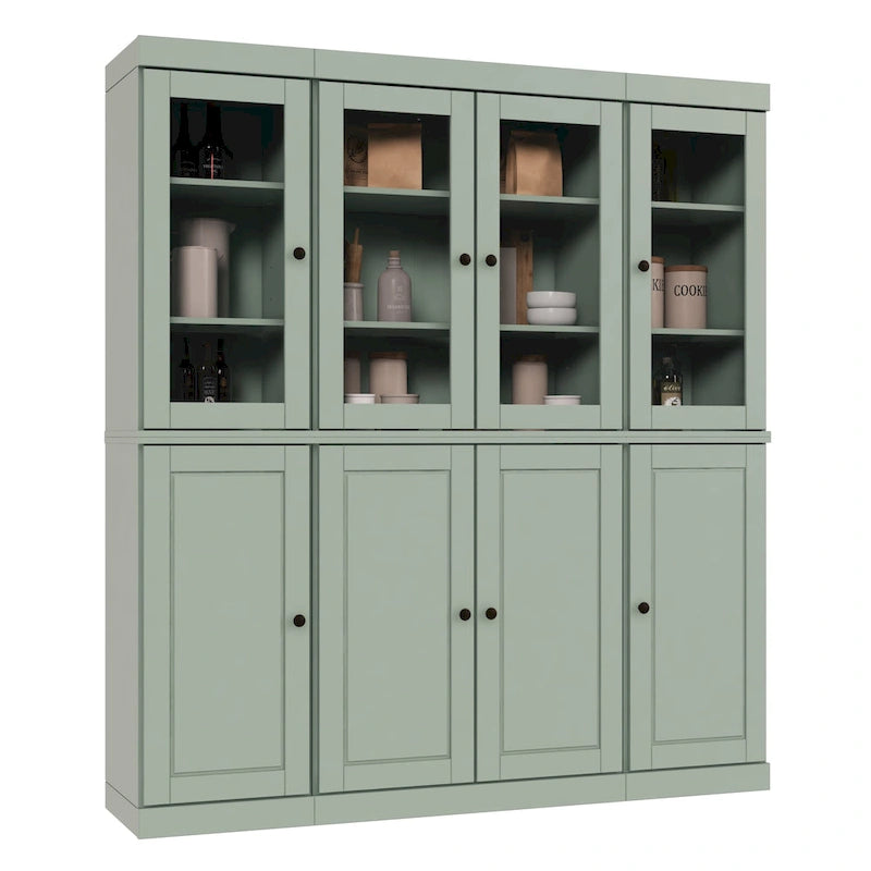 Buffet de cuisine en bois massif 100 % par Palace Imports - 65 x 71,5