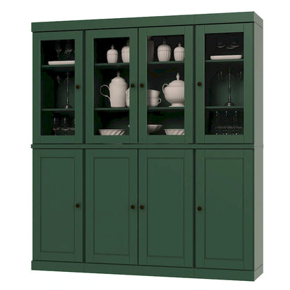 Buffet de cuisine en bois massif 100 % par Palace Imports - 65 x 71,5