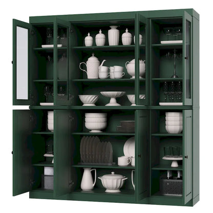 Buffet de cuisine en bois massif 100 % par Palace Imports - 65 x 71,5