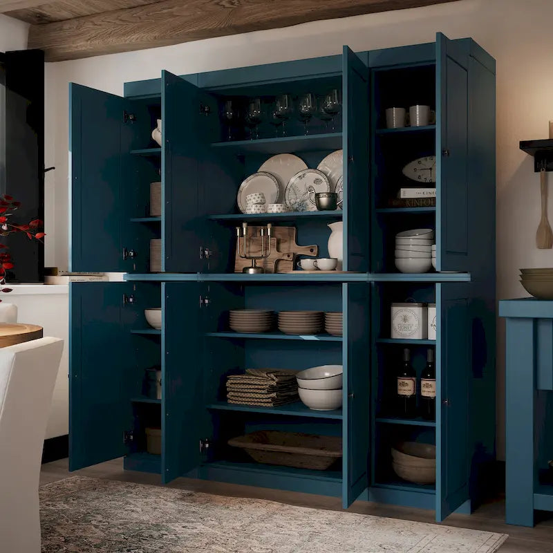 Buffet de cuisine en bois massif 100 % par Palace Imports - 65 x 71,5