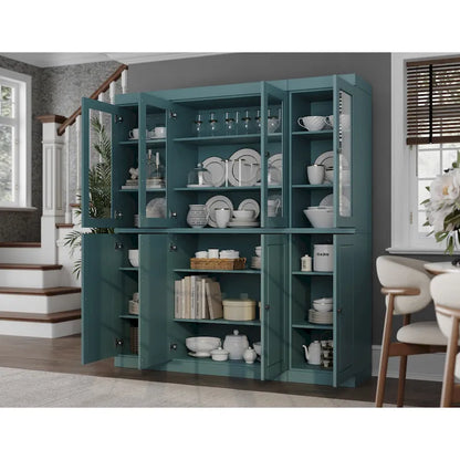 Buffet de cuisine en bois massif 100 % par Palace Imports - 65 x 71,5