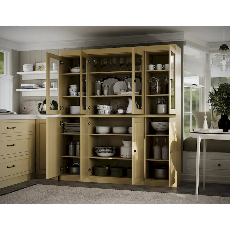 Buffet de cuisine en bois massif 100 % par Palace Imports - 65 x 71,5