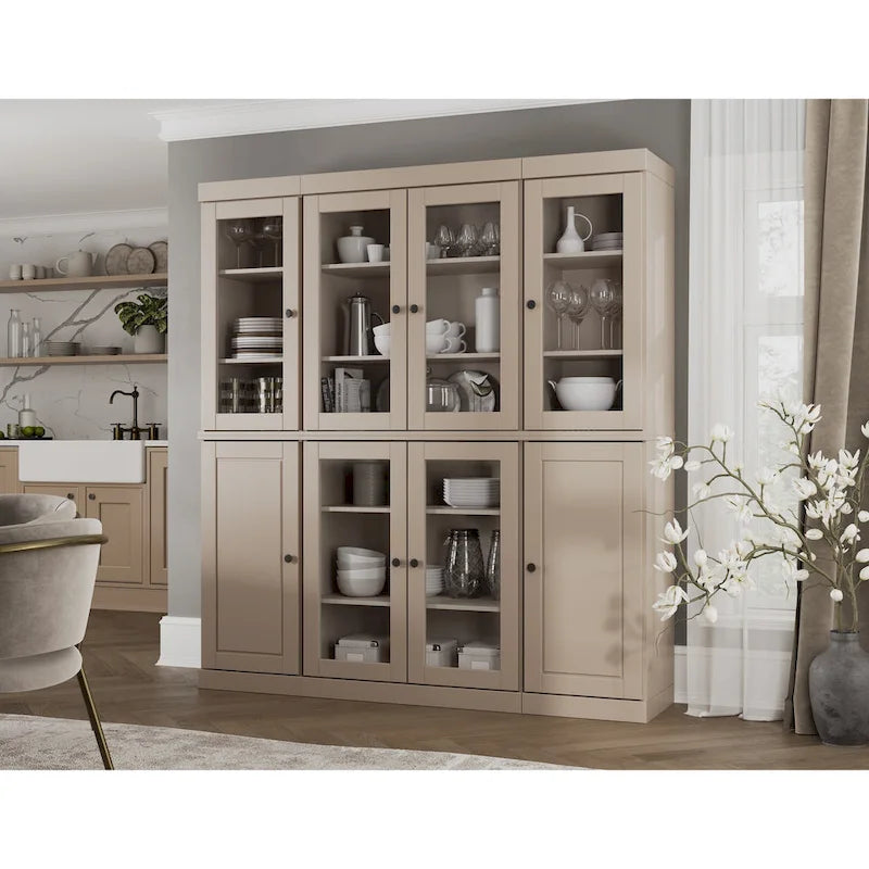 Buffet de cuisine en bois massif 100 % par Palace Imports - 65 x 71,5