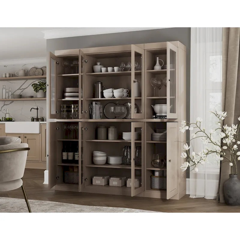 Buffet de cuisine en bois massif 100 % par Palace Imports - 65 x 71,5