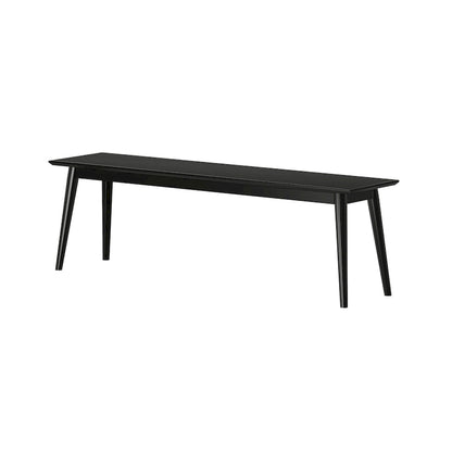 Banc de salle à manger moderne mi-siècle à poutres et planches - 59