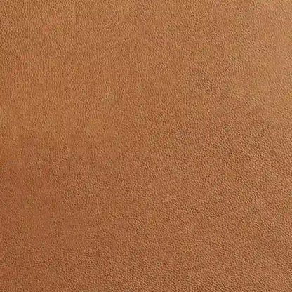 Fauteuil Art Leon moderne du milieu du siècle en cuir véritable