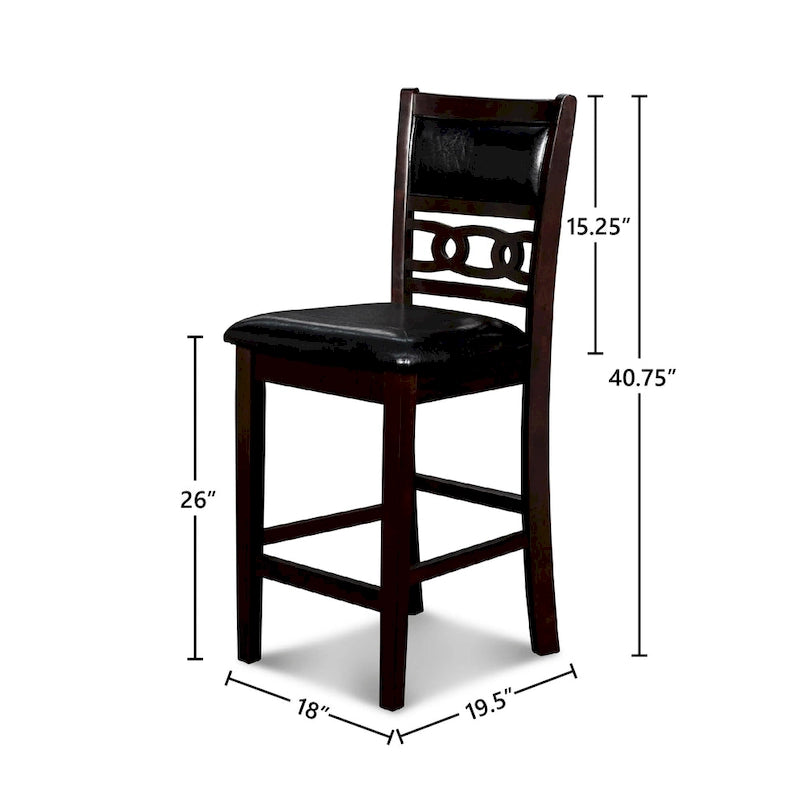 Ensemble de salle à manger rond 5 pièces New Classic Furniture Cavan