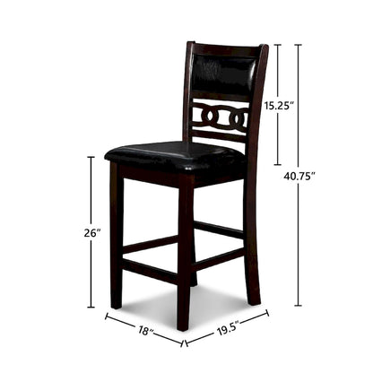 Ensemble de salle à manger rond 5 pièces New Classic Furniture Cavan