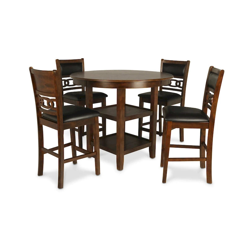 Ensemble de salle à manger rond 5 pièces New Classic Furniture Cavan