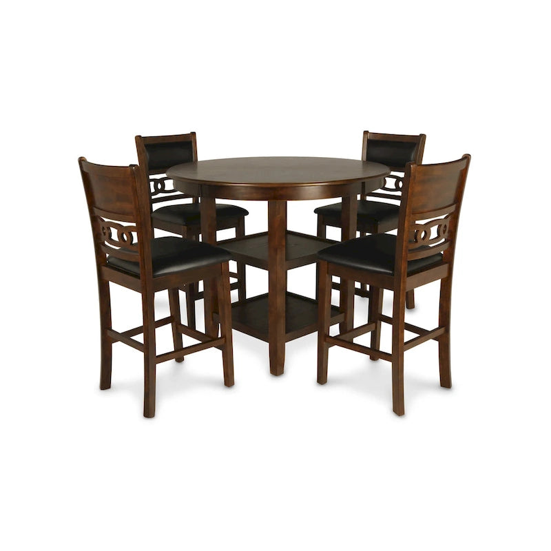 Ensemble de salle à manger rond 5 pièces New Classic Furniture Cavan