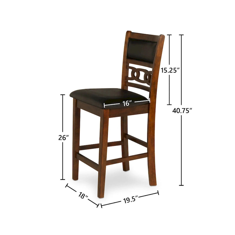 Ensemble de salle à manger rond 5 pièces New Classic Furniture Cavan