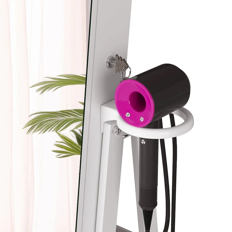 Armoire à bijoux pivotante avec éclairage LED - Non disponible