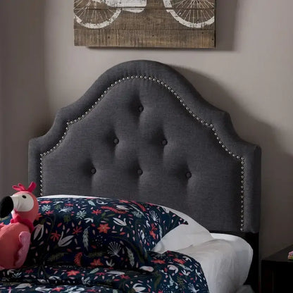 Tête de lit rembourrée Taylor &amp; Olive Founders pour lit simple