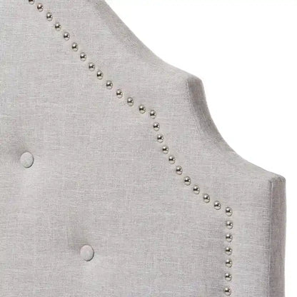 Tête de lit rembourrée Taylor &amp; Olive Founders pour lit simple