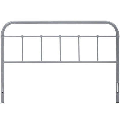 Tête de lit Lomita Classic King Size en métal gris