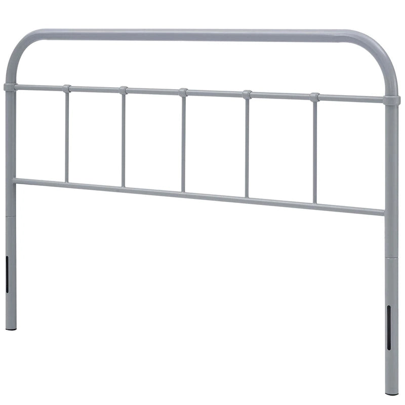 Tête de lit Lomita Classic King Size en métal gris