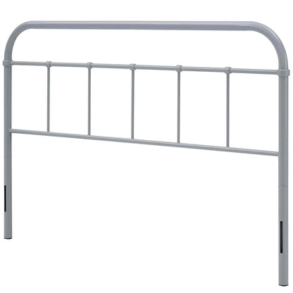 Tête de lit Lomita Classic King Size en métal gris