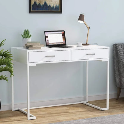 Petit bureau de 40 pouces avec tiroirs