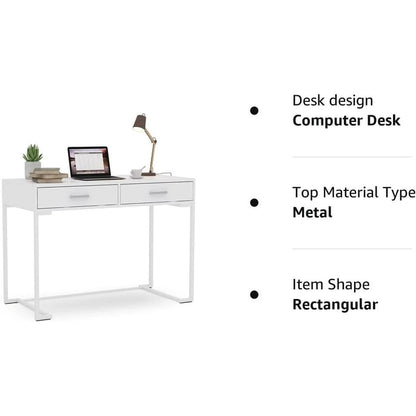 Petit bureau de 40 pouces avec tiroirs