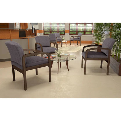 Chaise visiteur Boss Office Products gris ardoise NTR