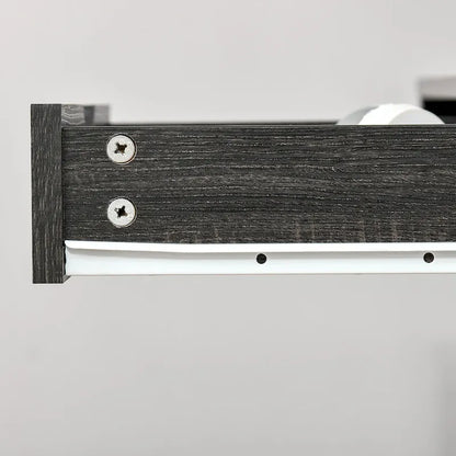 Bureau informatique HOMCOM pour petits espaces, bureau d'écolier, bureau d'angle avec tiroir et étagères de rangement