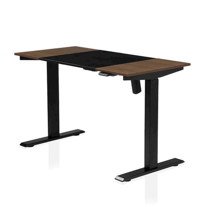 Bureau assis-debout réglable en acier Getty Modern de 47 pouces par Furniture of America