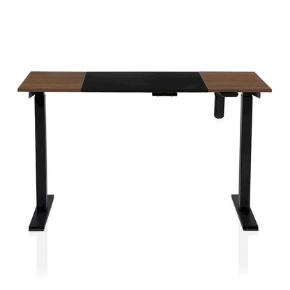 Bureau assis-debout réglable en acier Getty Modern de 47 pouces par Furniture of America