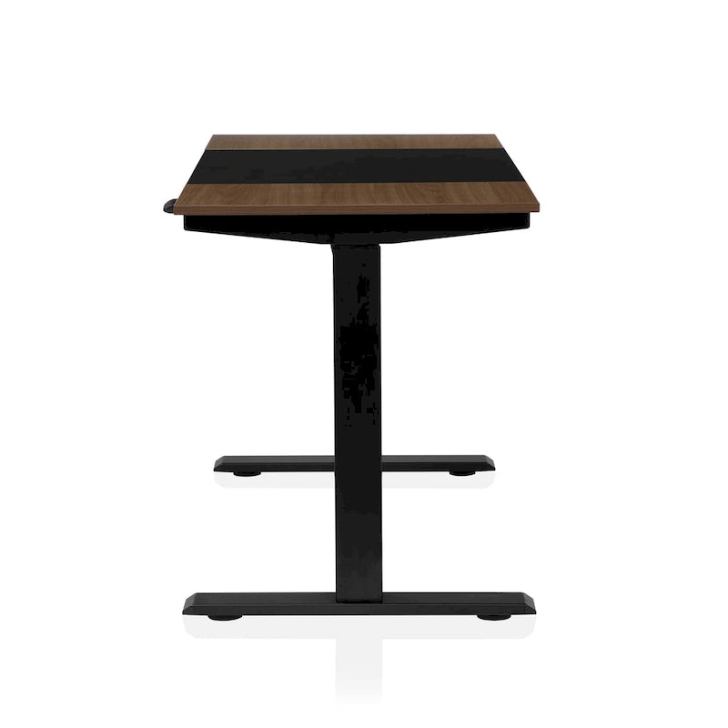 Bureau assis-debout réglable en acier Getty Modern de 47 pouces par Furniture of America
