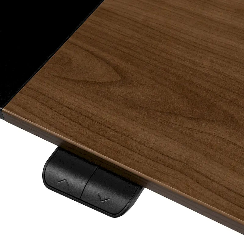Bureau assis-debout réglable en acier Getty Modern de 47 pouces par Furniture of America