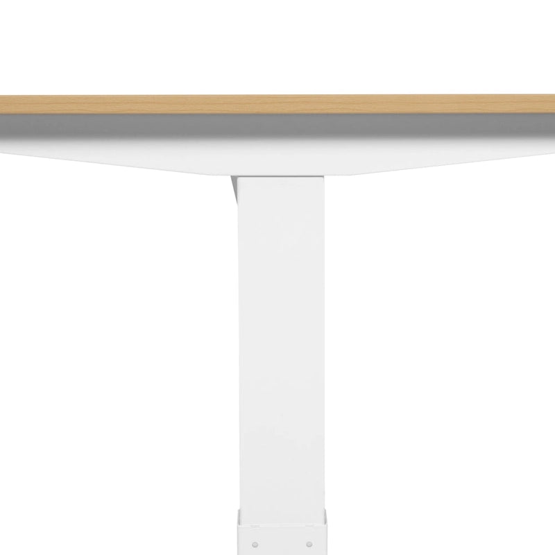 Bureau assis-debout réglable en acier Getty Modern de 47 pouces par Furniture of America