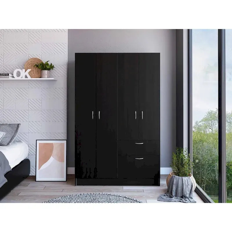 Armoire Habana de FM Furniture, deux portes, un tiroir - Non disponible