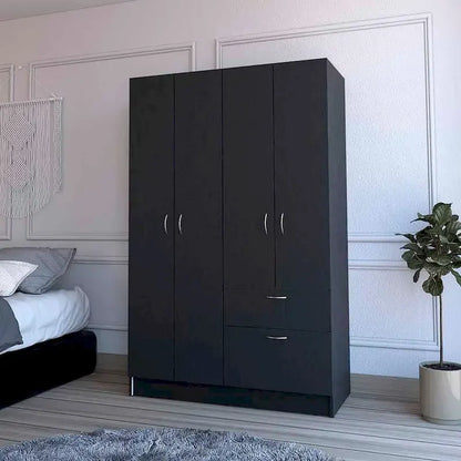 FM Furniture Habana Armoire,Two Cabinets, One Drawer - N/A