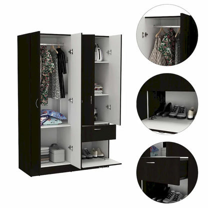 Armoire Habana de FM Furniture, deux portes, un tiroir - Non disponible