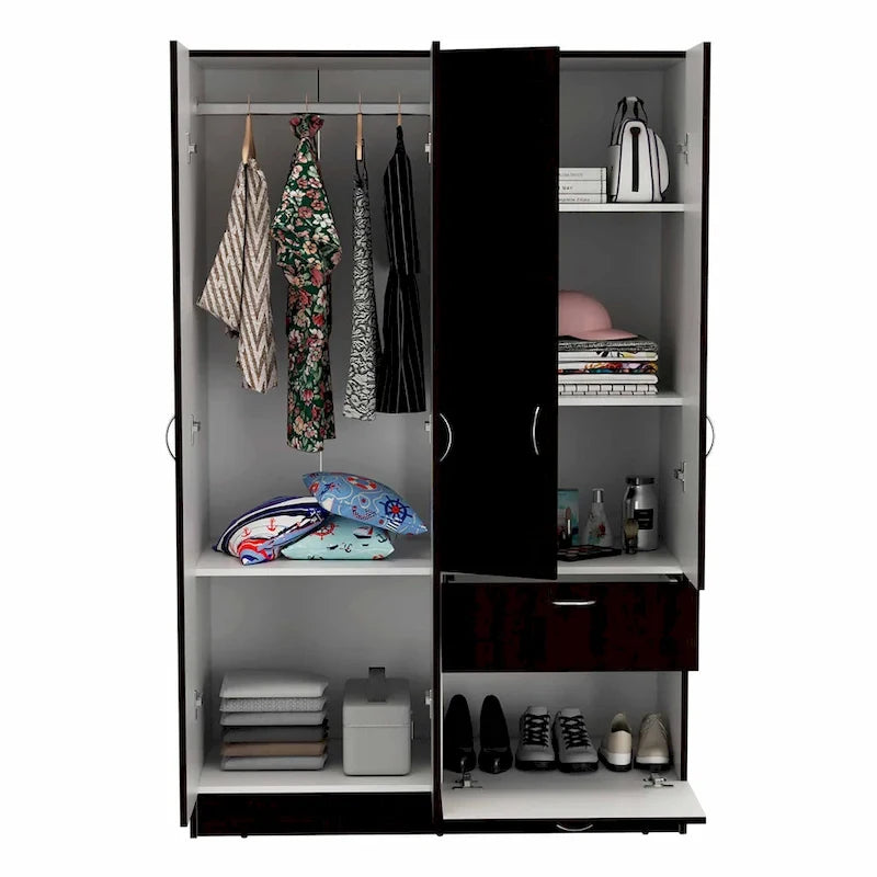 Armoire Habana de FM Furniture, deux portes, un tiroir - Non disponible