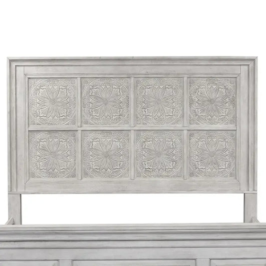 Tête de lit décorative Heartland Antique White King à panneaux décoratifs