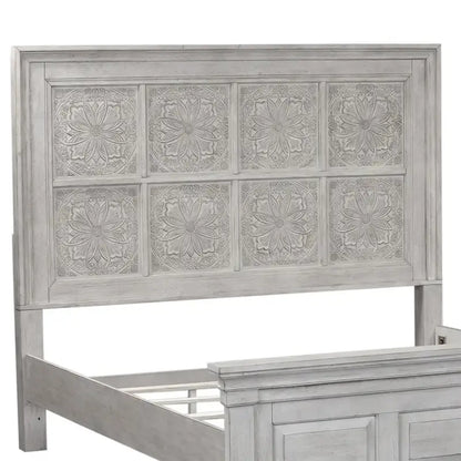 Tête de lit décorative Heartland Antique White King à panneaux décoratifs
