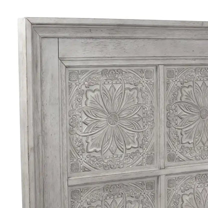 Tête de lit décorative Heartland Antique White King à panneaux décoratifs